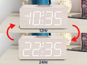 digital clocks for bedrooms