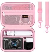 Canboc Carrying Case for Canon PowerShot SX740 SX730 SX720 Digital Camera & Accessory Kit (Flexib...