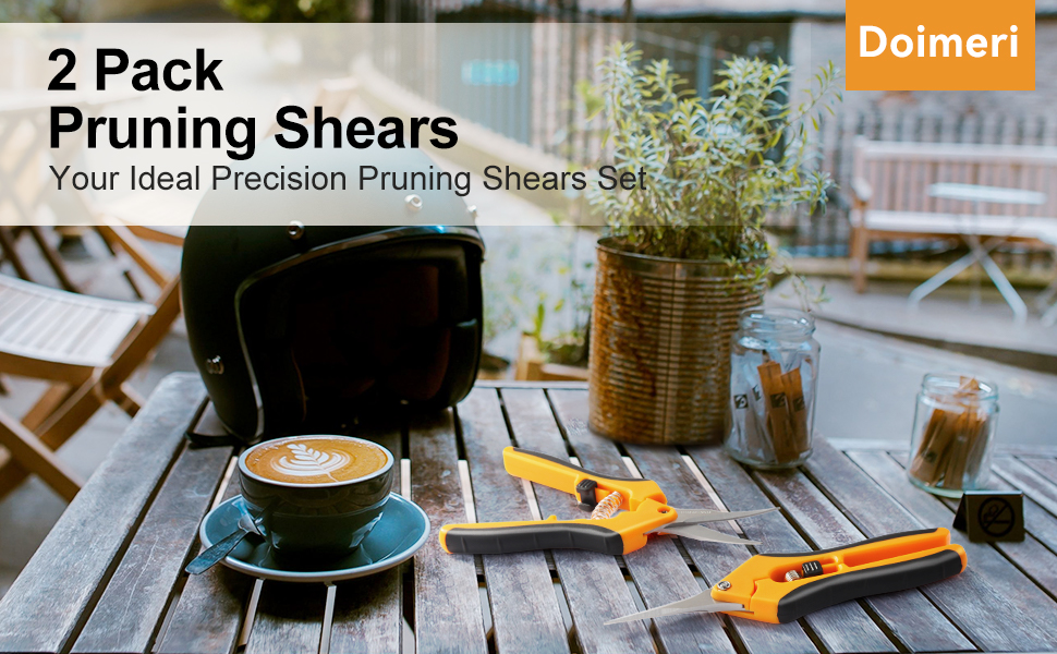 2 pack pruning shears
