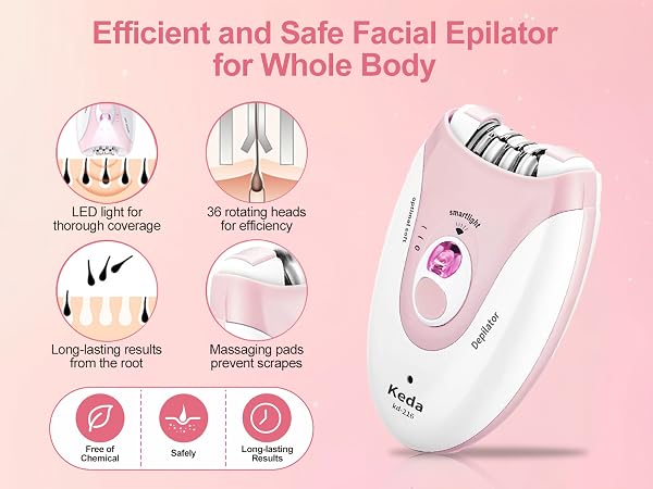 2 Speed Hair Removal Device