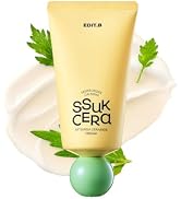 EDIT.B Moisturizing & Calming Ssuk Artemisia Ceramide Cream, Long-Lasting Hydration & Barrier Sup...