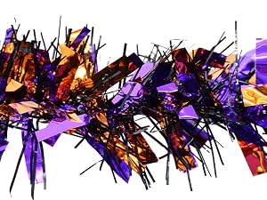 4 Strings Total 26.4 FT Halloween Tinsel Garlands