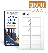 3" X 1.5" Laser Labels