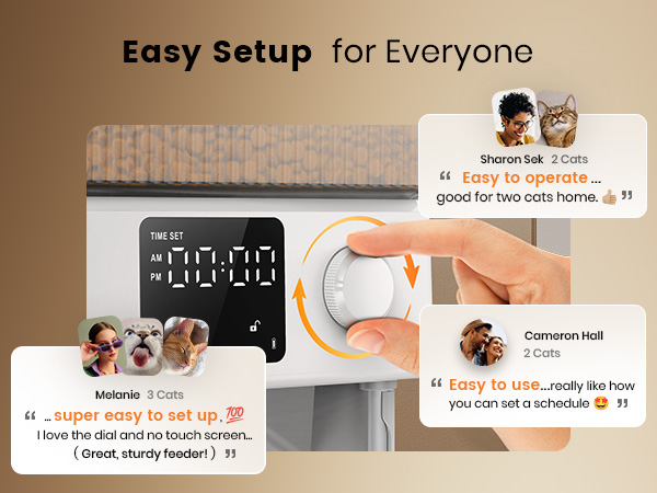 automatic cat feeder