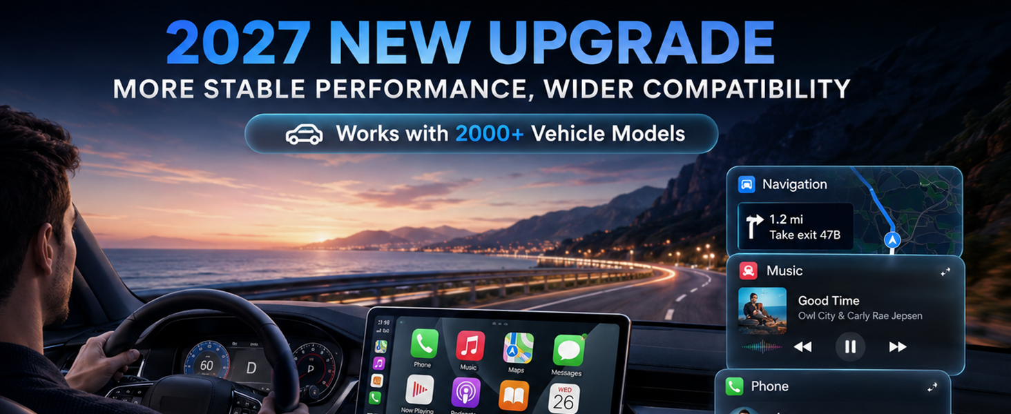 Wireless CarPlay Adapter for iPhone
