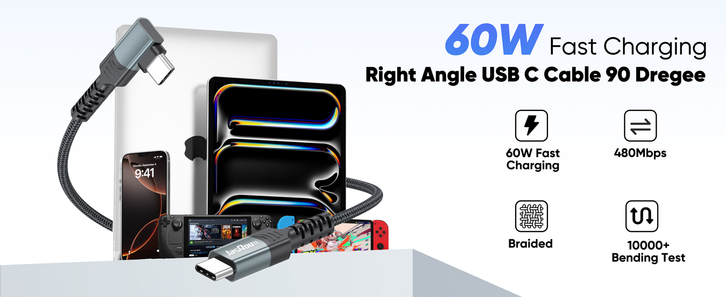 15ft usb c cable fast charging