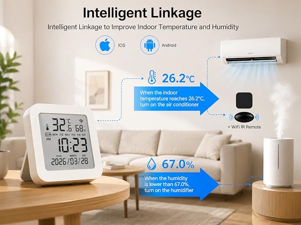 humidity sensor with app