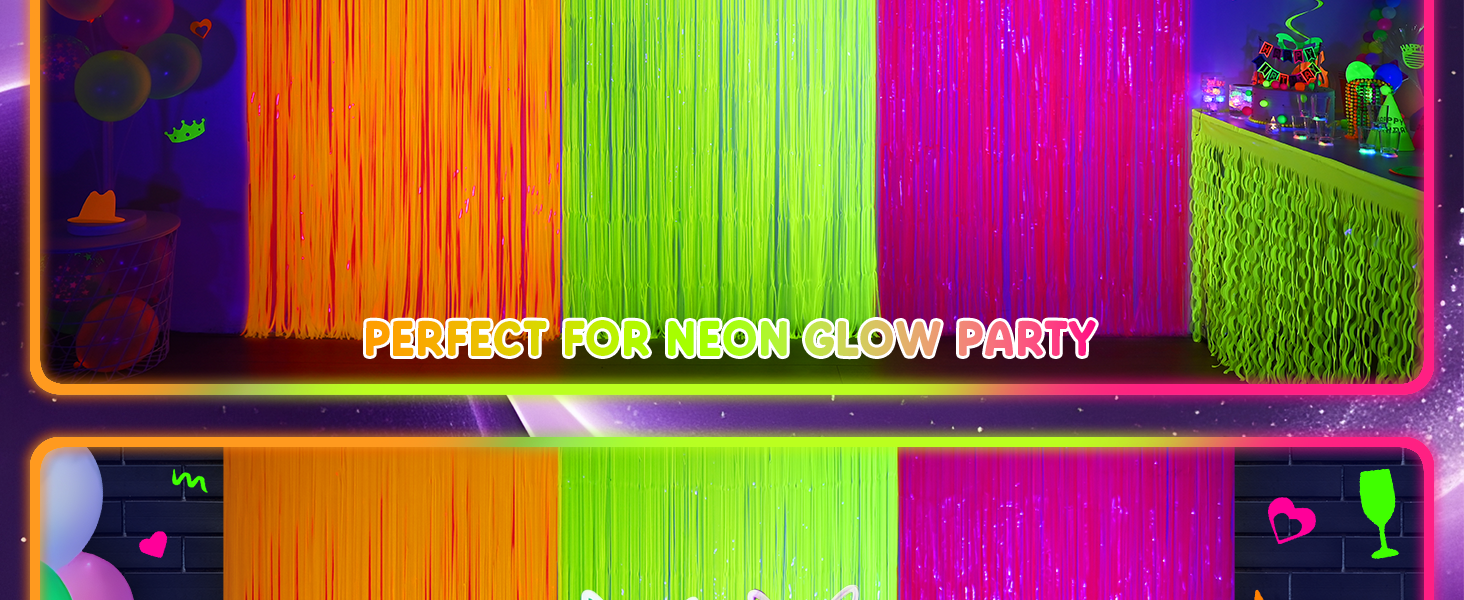 glow party decorations