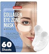 Deluxe Collagen Eye Mask Collagen Pads For Women By Purederm 2 Pack Of 30 Sheets/Natural Eye Patc...