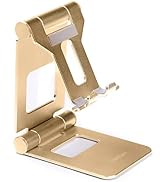 PHOTOMYNE Large Cell Phone Stand for Desk | Phone Dock & Phone Holder for All iOS and Android Sma...