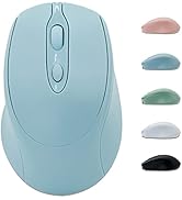 Dolrso Bluetooth Mouse,Rechargeable Wireless Mouse for Laptop/iPad/MacBook Pro/Air, Silent Mouse ...