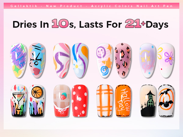 nail art markers for painting nails, Nail Point Dotting Liner Pen
