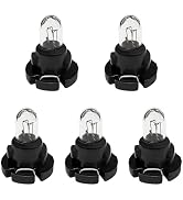 YSFER 5PCS DB1601 T4 Car Dashboard Light Bulbs, High Brightness Wedge Halogen Bulb Anti-Vibration...