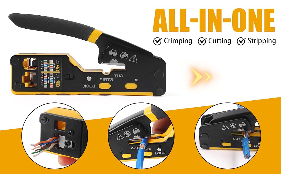 TRUTOPWAY RJ45 Crimp Tool