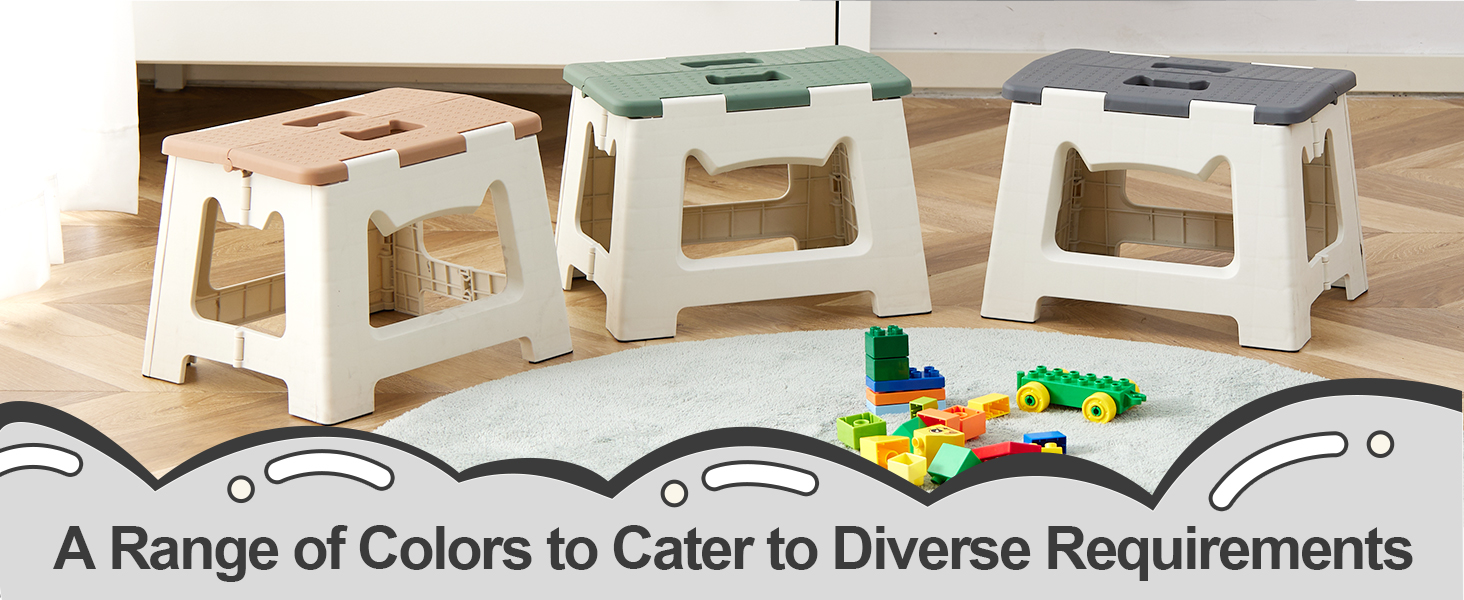kids folding step stool