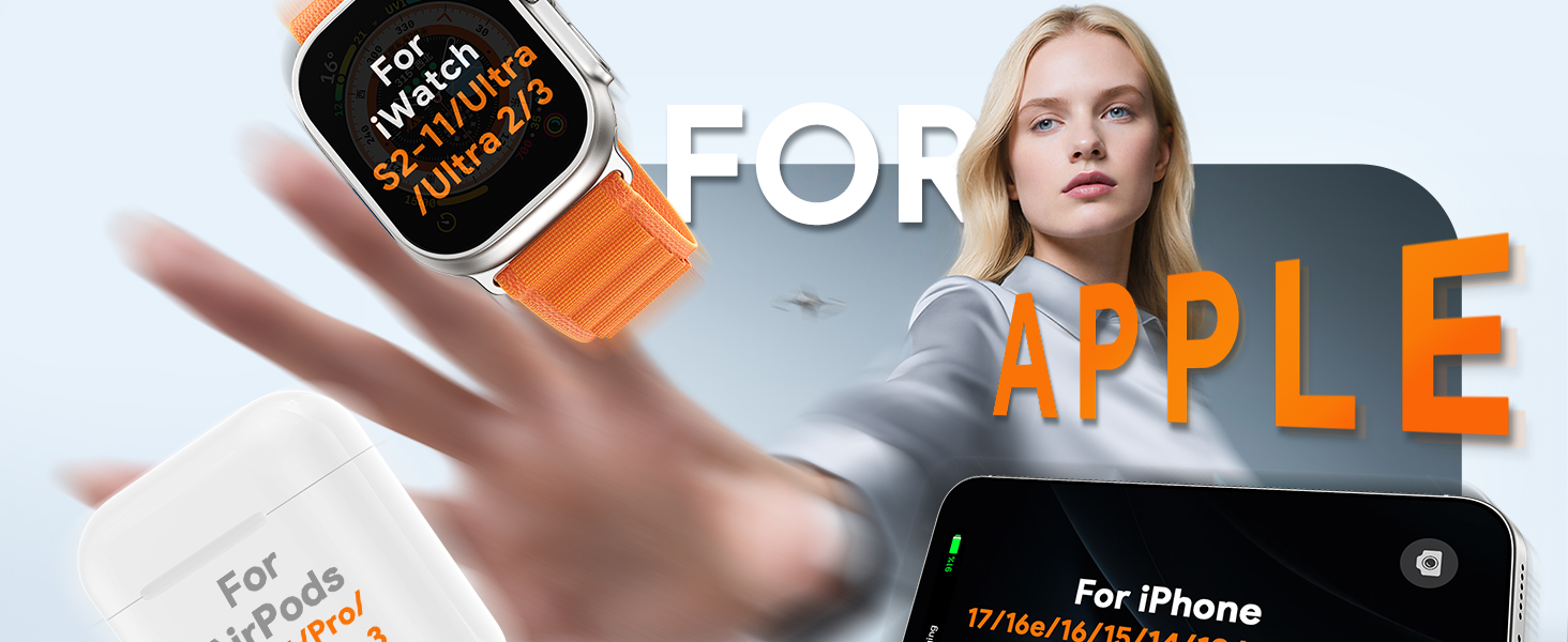 3 in 1 wireless charging station