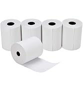 Muotich 3 1/8 x230 Thermal Paper Rolls POS Cash Register Thermal Receipt Printer Paper, Pack of 5
