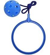 Wakauto Ankle Skip Ball for Kids and Adults - Lightweight Plastic Bounce Toy for Coordination and...
