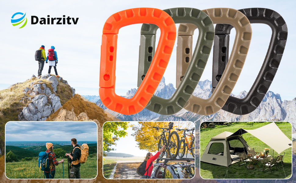Tactical Carabiners Keychain