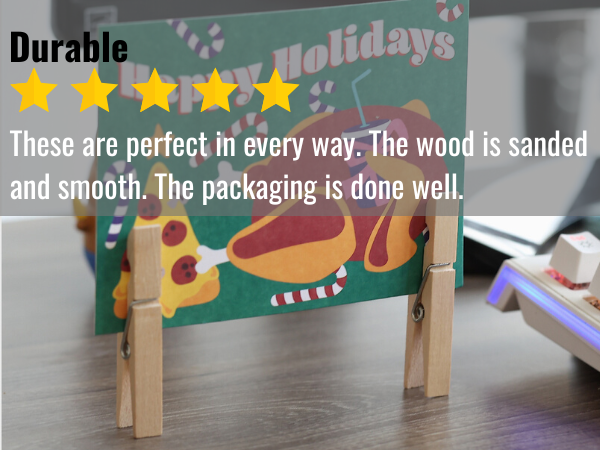 Mr. Pen- Wooden Clothes Pins