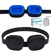 Fismool Eye Mask for Dry Eyes – 100% Blackout Dry Eye Mask, Moisture Goggles & Sleeping Mask for ...