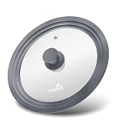 Universal Lids for Pots, Pans and Skillets, 10.5 11 12 Pan Lid, Glass Pot Lid, Pan Cover for Frying