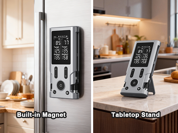 magnet design and tabletop stand