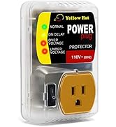 Surge Protector,Voltage Protector for Home Appliance, Voltage Brownout Outlet 110V 15A 2200 Watts...