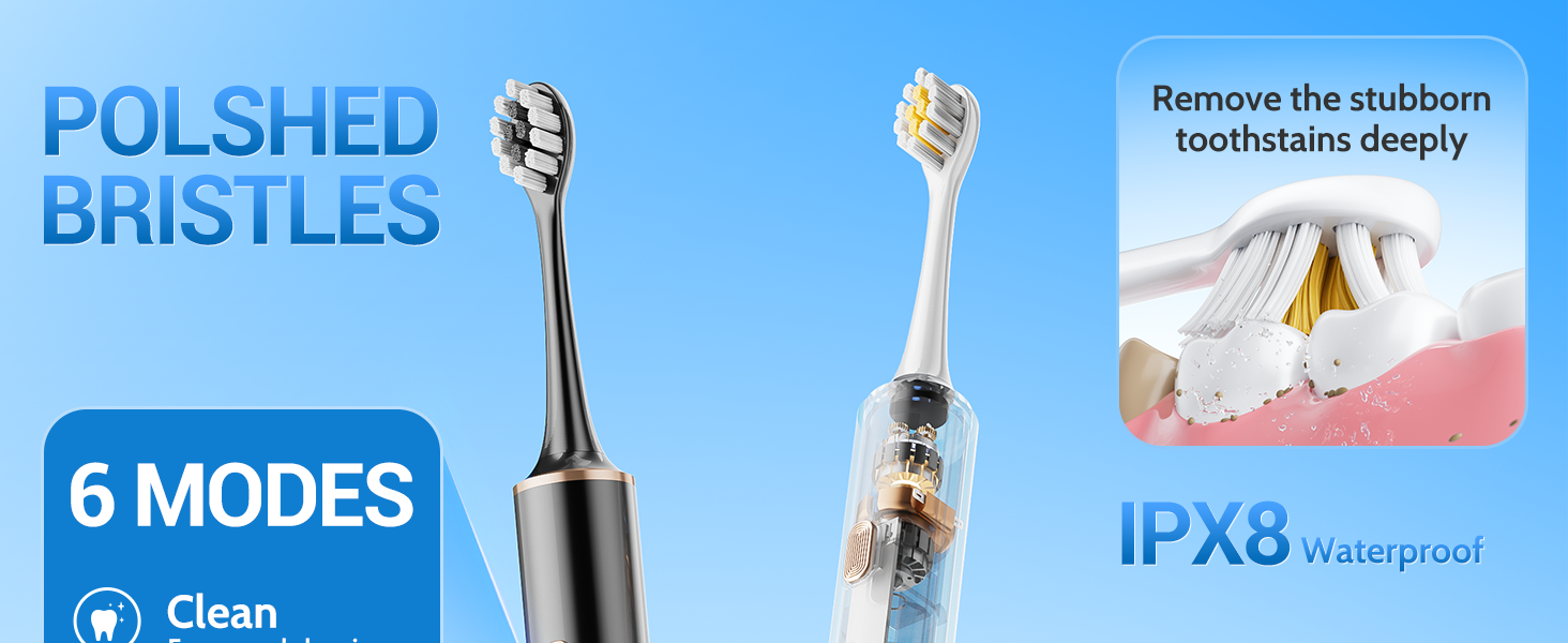 Long endurance electric toothbrush