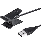 YLiiii Black Charger Compatible for Fitbit Alta, Replacement USB Charging Cable Clip for Fitbit A...