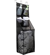 ALYER Multifunctional Over The Door Laundry Basket,Behind The Door Storage Organizer for Laundry,...