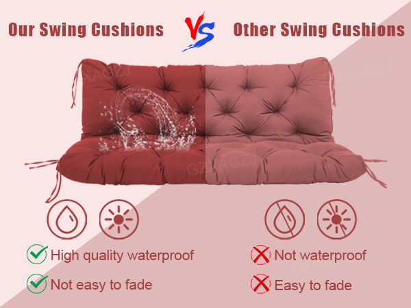 porch swing cushions outdoor 60 inch