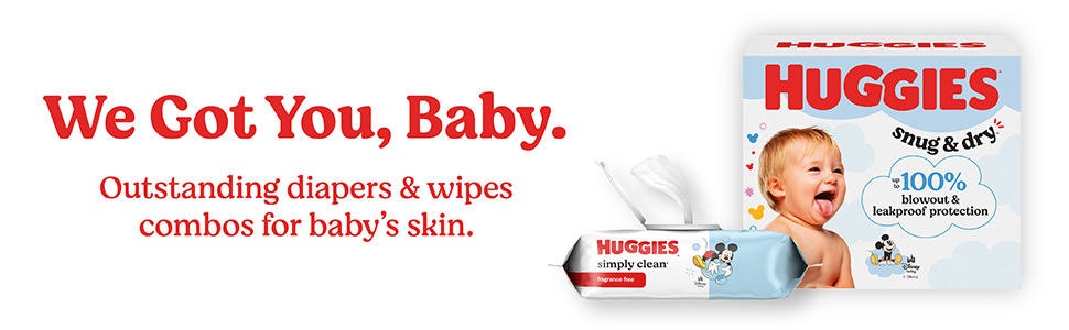 pair with huggies wipes