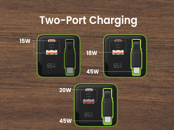 Two port charging