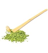 1Pc Brown Bamboo Matcha Scoop Japanese Chashaku Hooked Green Tea Spoon for Tea Ceremony 18cm, Tea...