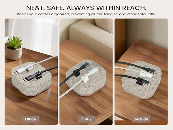 magnetic cable holder