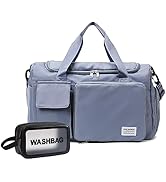 Gym Bag for Women, Dance Bag, Overnight bag, Foldable Travel Duffel Bag, Gym Bag with Wet Pocket ...