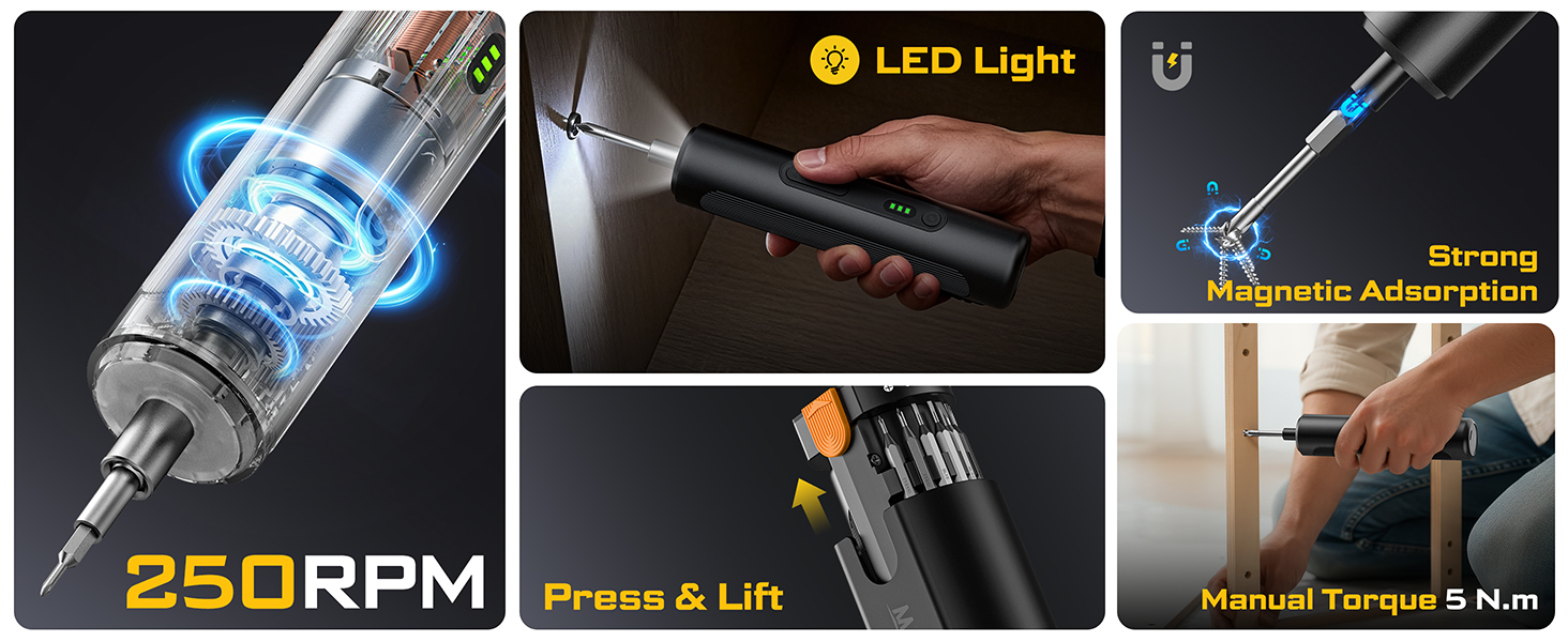 electric precision screwdriver