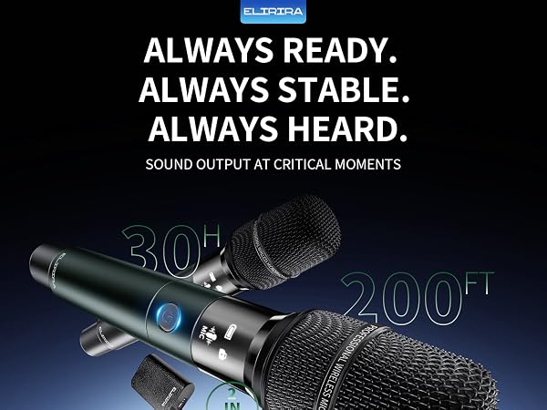 Always Ready. Always Stable. Always Heard.