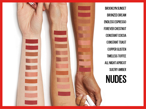 super stay 24 color shade guide - nudes