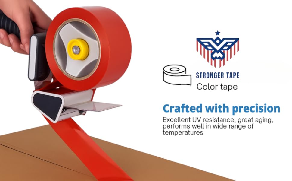 Sealing color tapes