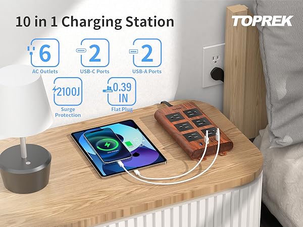 10 in 1 Power Strip