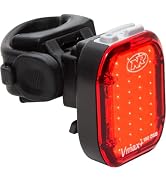 NiteRider Vmax+ 180 Lumen USB-C Rechargeable Bike Rear Light Powerful Daylight Visible Bicycle LE...