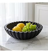 Songtec Concrete Decorative Bowl, 10" Large Decorative Bowls for Keys, Fruits and Home Decoration...