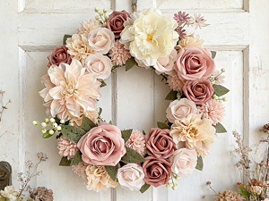 pink roses artificial flowers
