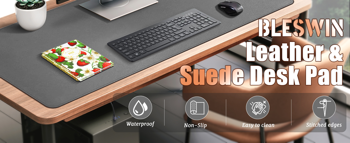 Leather Desk Pad Protector