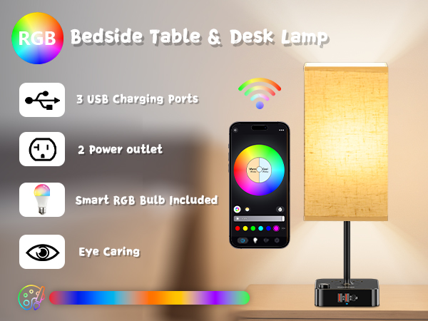 RGB Color Changing Lamp