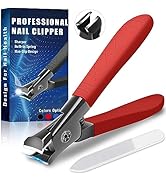 Nail Clippers for Thick Nails, Large Nail Clippers for Men, Senior Toenail Clippers for Thick Nai...