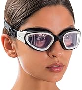AqtivAqua Wide View Swimming Goggles // Swim Workouts - Open Water // Indoor - Outdoor Line