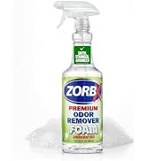 ZORBX Premium Unscented Odor Remover Foam 32 oz – Extra Strength, Fragrance-Free Odor Eliminator ...